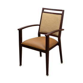 Chairs Dining Square Back Rest Glenshaw Collection by Dynarex