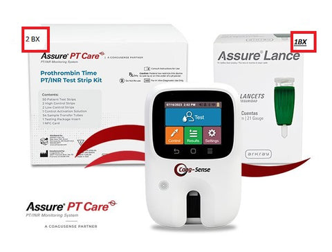 Coagulation PT/INR Analyzer Monitor POC 2Pack PROMO KIT CLIA-Waived by Alkray