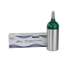 Oxygen Cylinder Aluminum M9(155L) or M6(165L) Size  RX Item by Dynarex