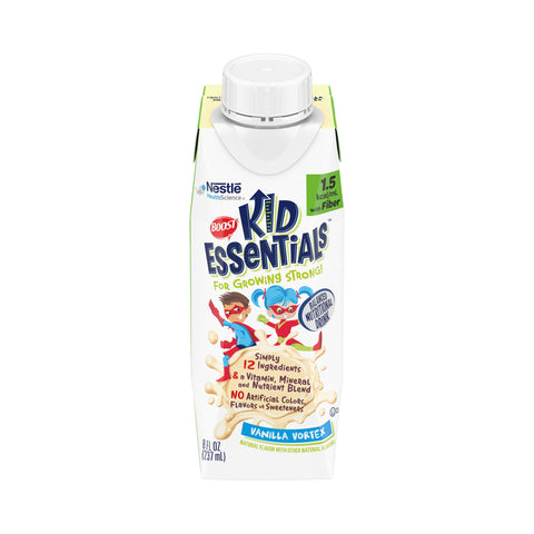 BOOST KID ESSENTIALS™ 1.5 w/Fiber Vanilla Re-closable Prisma® 8oz by Nestles