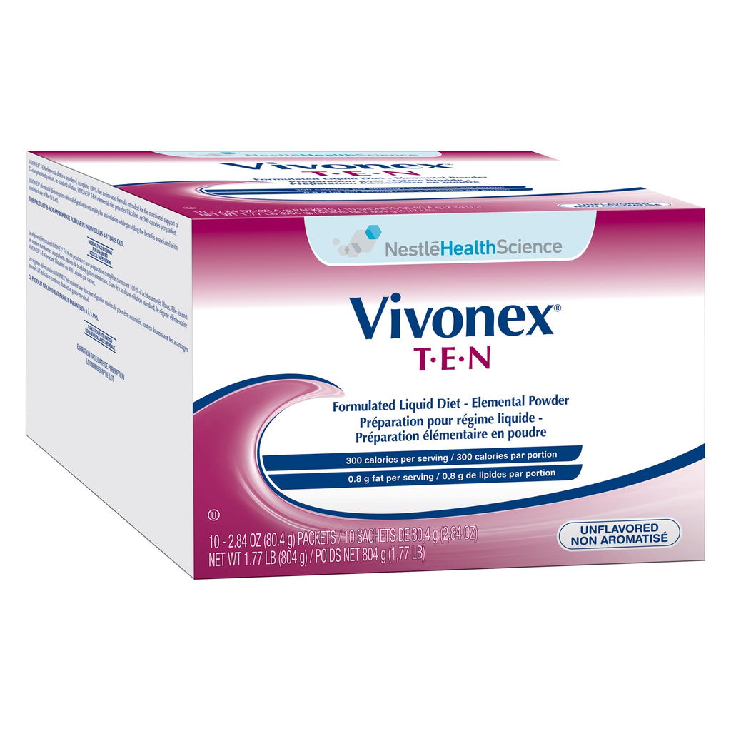 Vivonex T.E.N. Unflavored 2.84oz Packet by Nestles