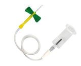 Blood Collection Safety Wing Sets 12” w/Luer Adapter & Holder by Medivena