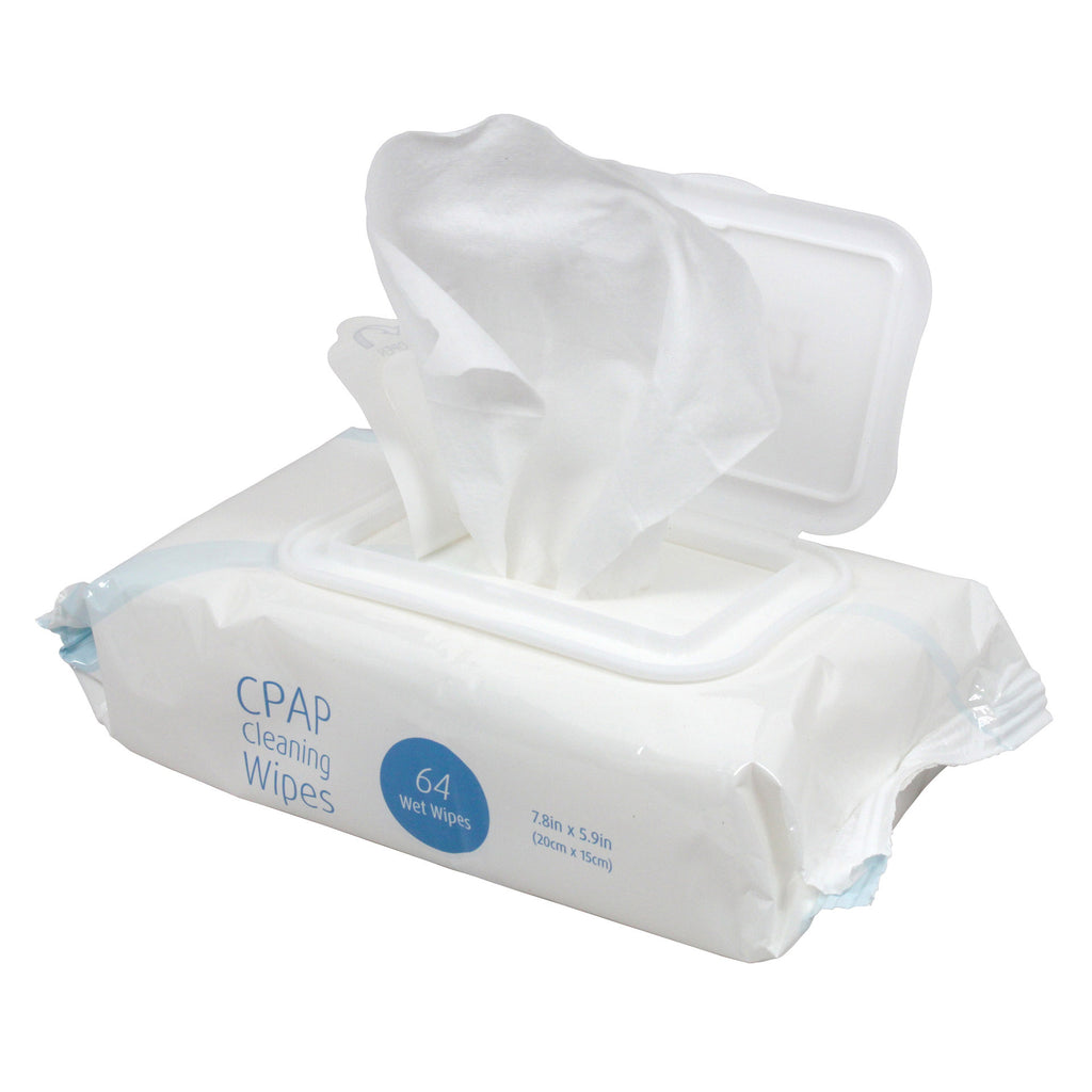 CPAP and BIPAP Wipes for Mask Alcohol Free Citrus Scent w/Aloe 6x7.75" by 3B Medical