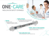 Syringe & Needle Safety Insulin Sterile Rx Item by Medivena