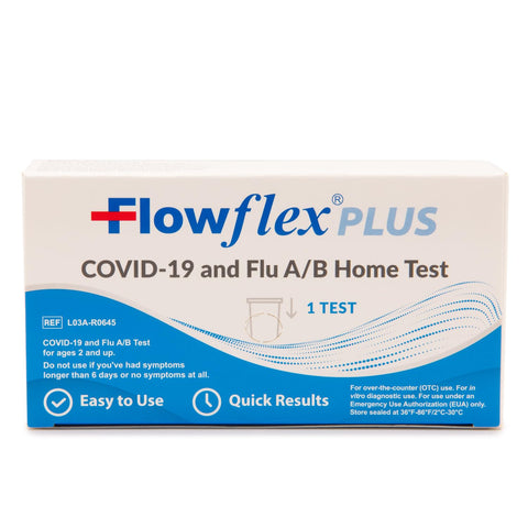 COVID-19 Flu A, Flu B FlowFlex™ Antigen Home Test by Acon