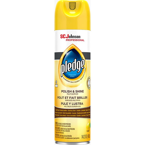 Pledge Furniture Polish Lemon 14.2oz Aerosol Spray by SC Johnson