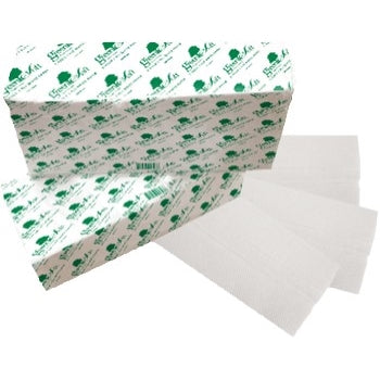 Towel C-Fold 100% Recycled 1 Ply Green Soft by Crystal