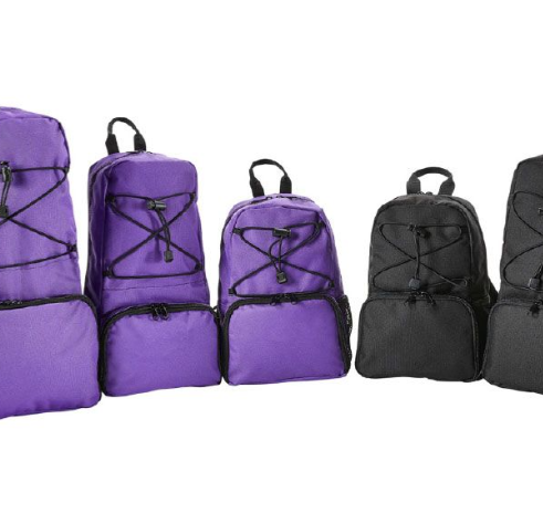 Enteral Feeding Pump Kangaroo Connect Pump Backpacks Black or Purple b ...