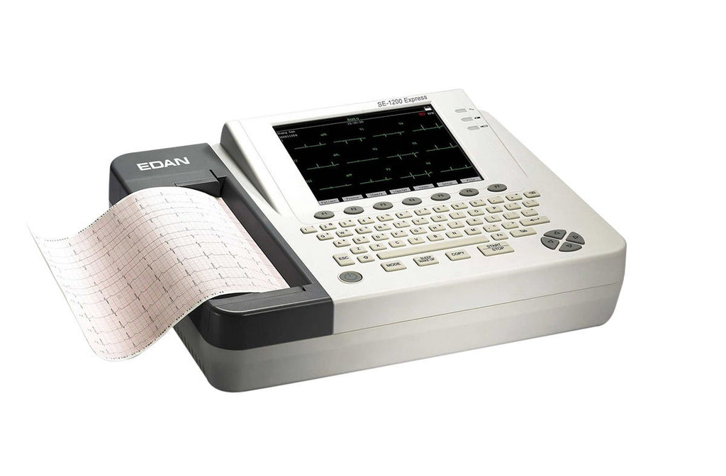 ECG Machine 12 Channel AC/Battery Operated Se1200-Express by Edan