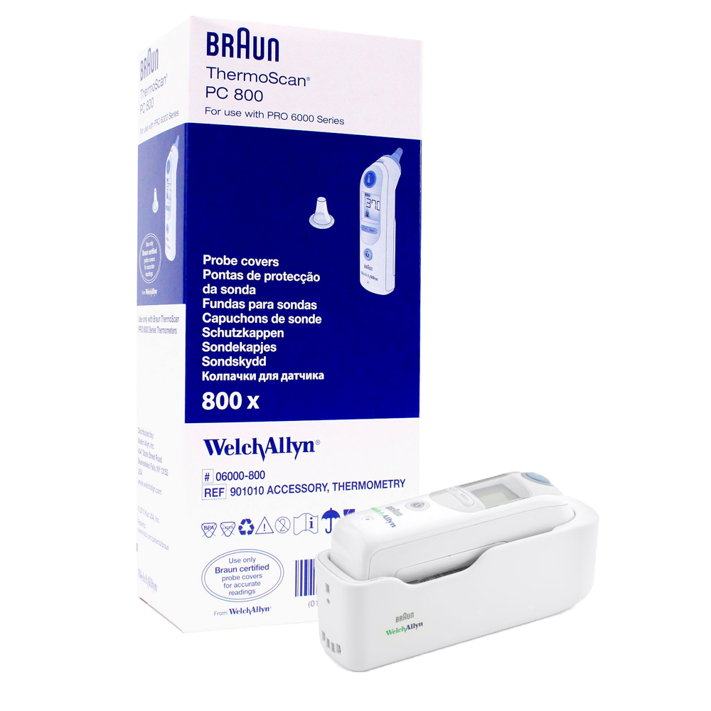 Braun ThermoScan Ear Thermometer Probe Covers Box Of 20 | Hdp Supplies