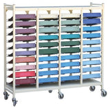 Horizontal Open Chart Rack (10-60 Binder Capacity) by Omnimed